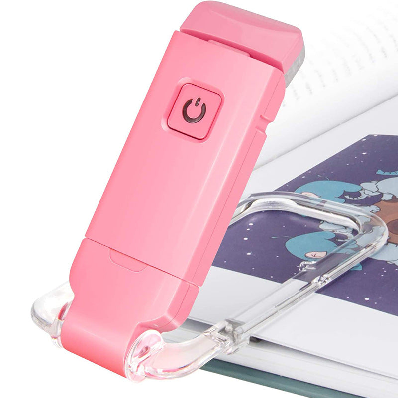 USB Mini Eye Protection Folding Book Clip Light Portable Reading Light Simple Eye Protection Reading Light for Students - Korvel