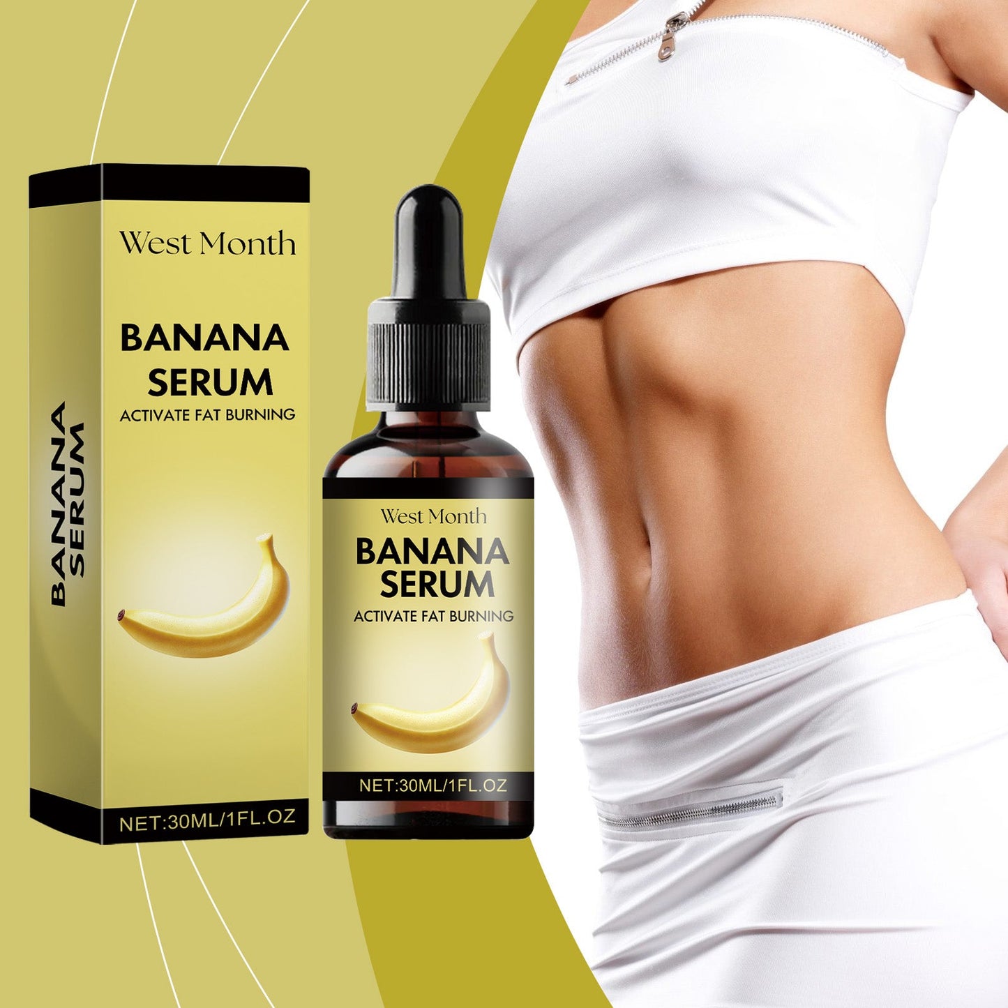 Aceite Esencial Corporal de Plátano para Masaje Nutritivo