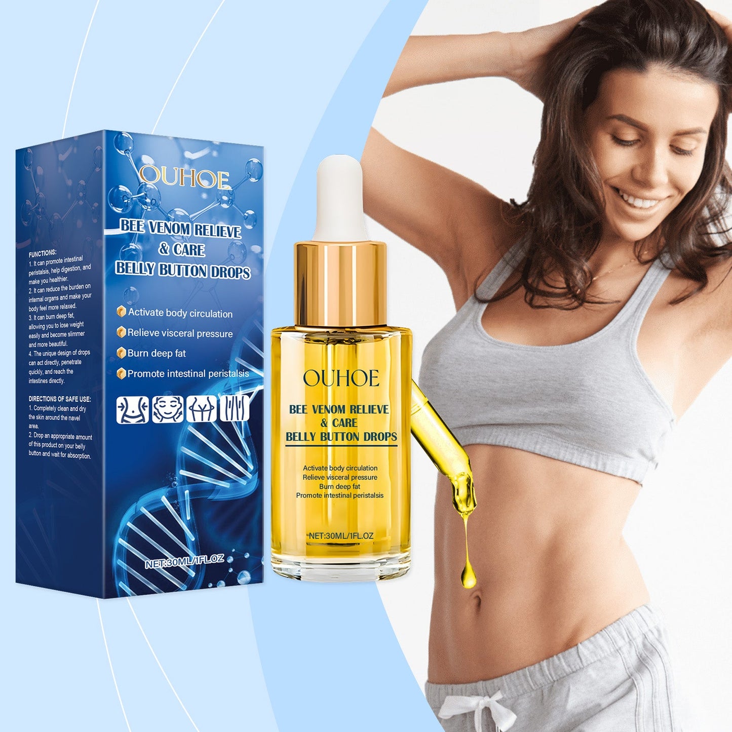 Elegant Light Body Care Essence for Everyday Use
