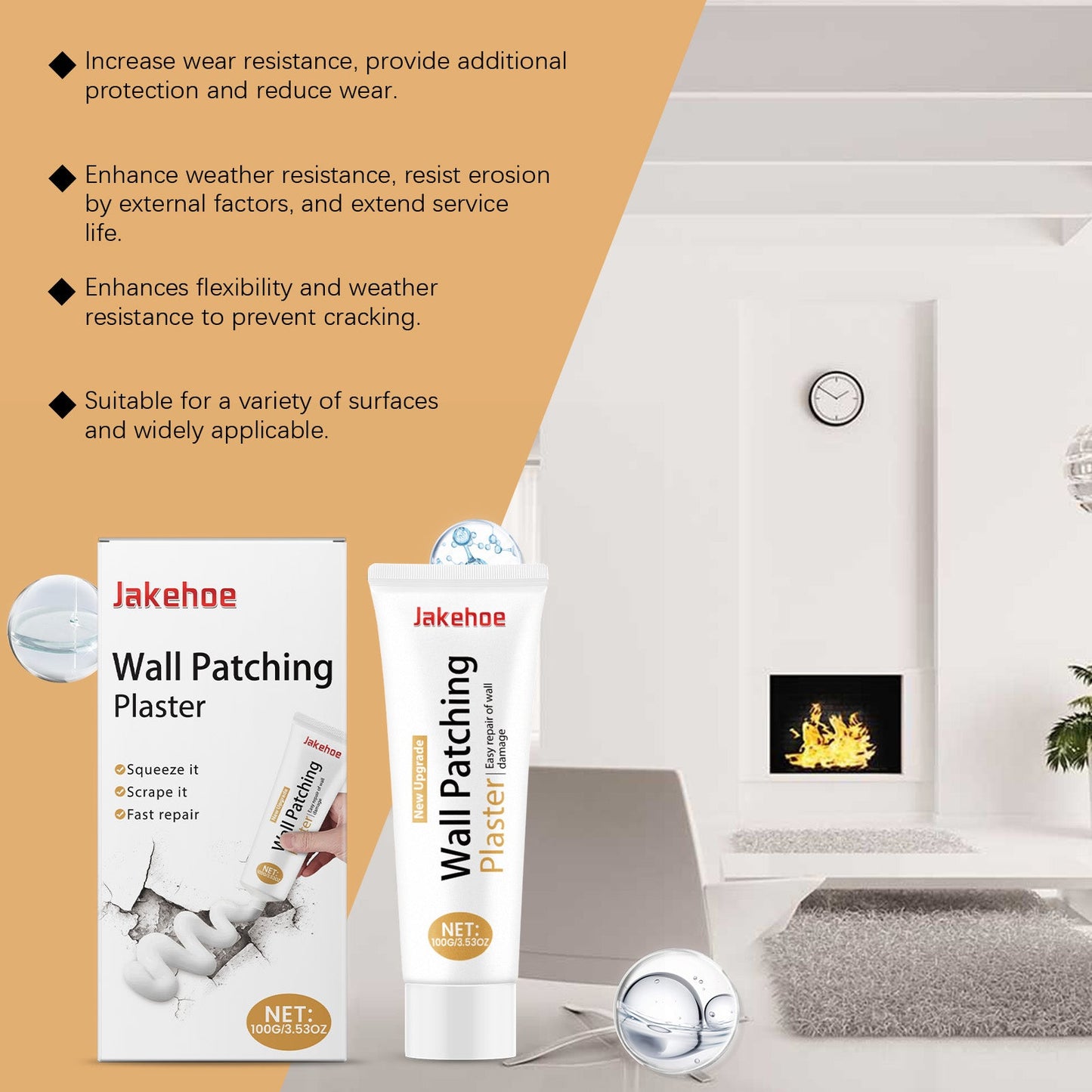 Premium Wall Repair Kit for Seamless Surface Restoration