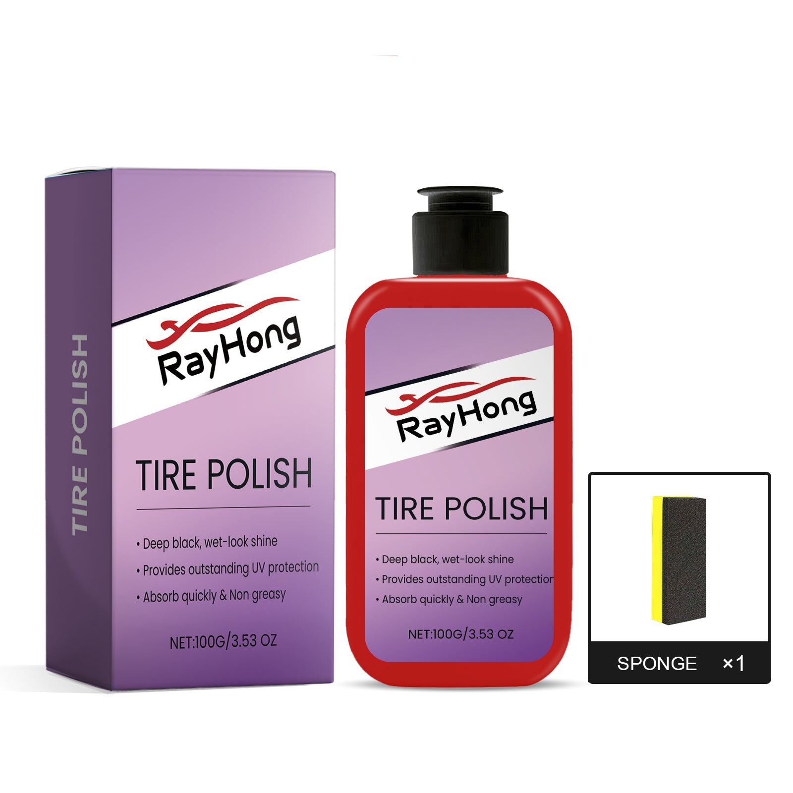 Automobile Tire Polishing Paste, Tire Cleaning, Rust Removal, Polishing, Brightening And Anti-Stain Wheel Retreading Paste - Korvel