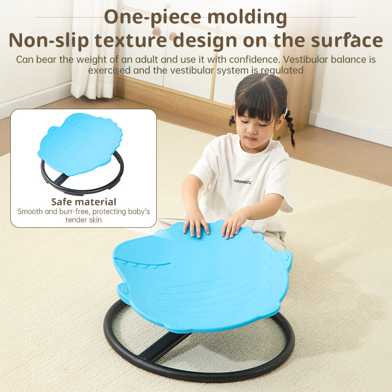 Swivel chair, suitable for autistic children's sensory stimulation and enhancing motor skills and coordination. - Korvel