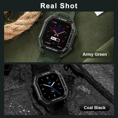 ROCK Rugged Smart Watch for Men - Outdoor Sports & Fitness Tracker