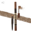 Music Flower Brand Eye brow Makeup Set Eyeliner+Eyebrow Powder+Eyebrow Brush Long-lasting Waterproof Quick Dry Comestic Tools - Korvel