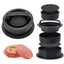 Gadget de cuisine manuel 3 en 1 : Presse à galettes, hamburgers et boulettes de viande