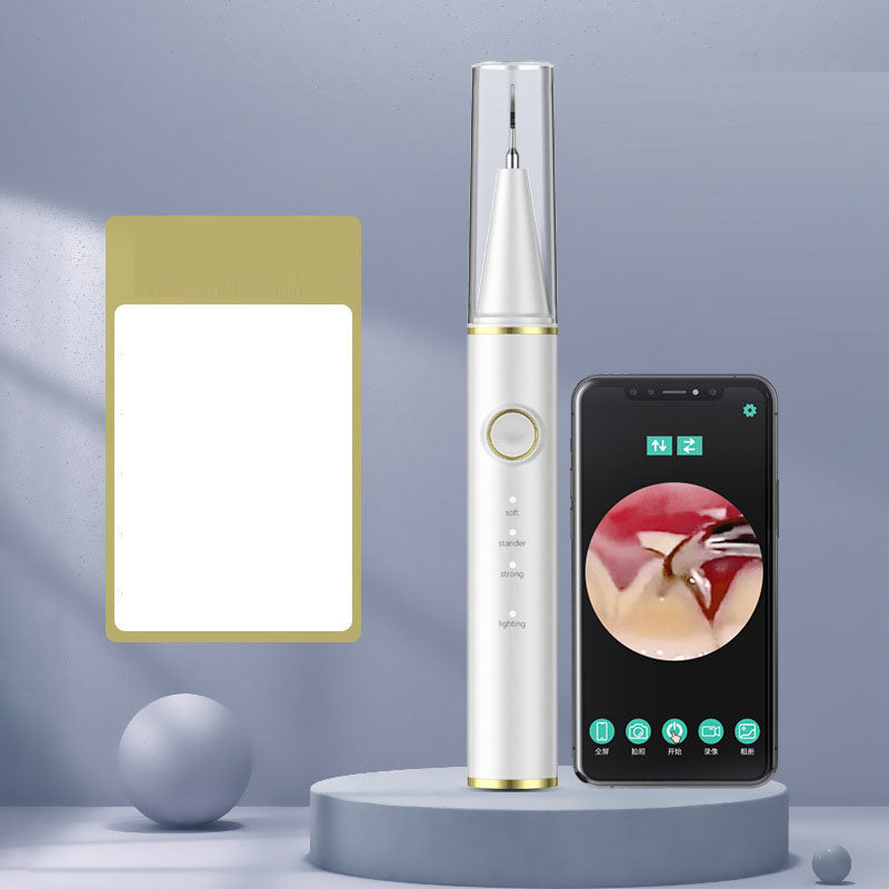 2-in-1 dental cleaning flushing instrument for removing dental calculus and plaque visualized true ultrasonic dental cleaner - Korvel