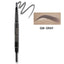 HANDAIYAN 5 Colors Automatic Rotating Eyebrow Pencil Double-ended Waterproof Triangle Eyebrow Pencil - Korvel