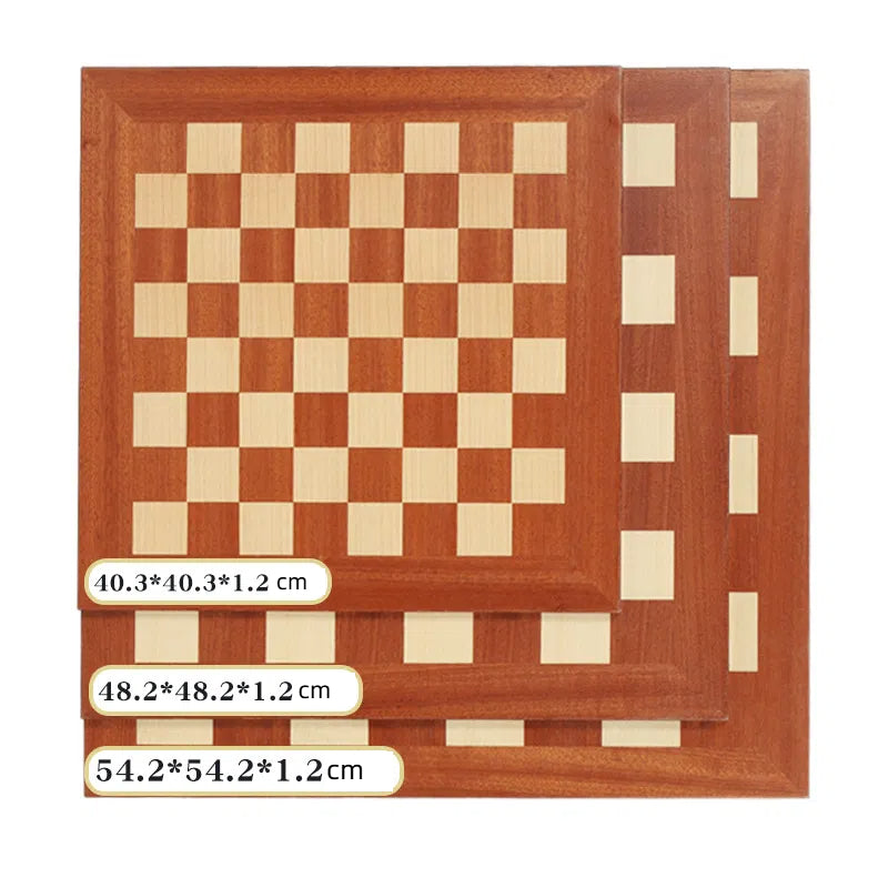 International Chess Heavy Woodgrain Chess Wooden Chess Board Western Chess Adult Luxury Set Chess - Korvel