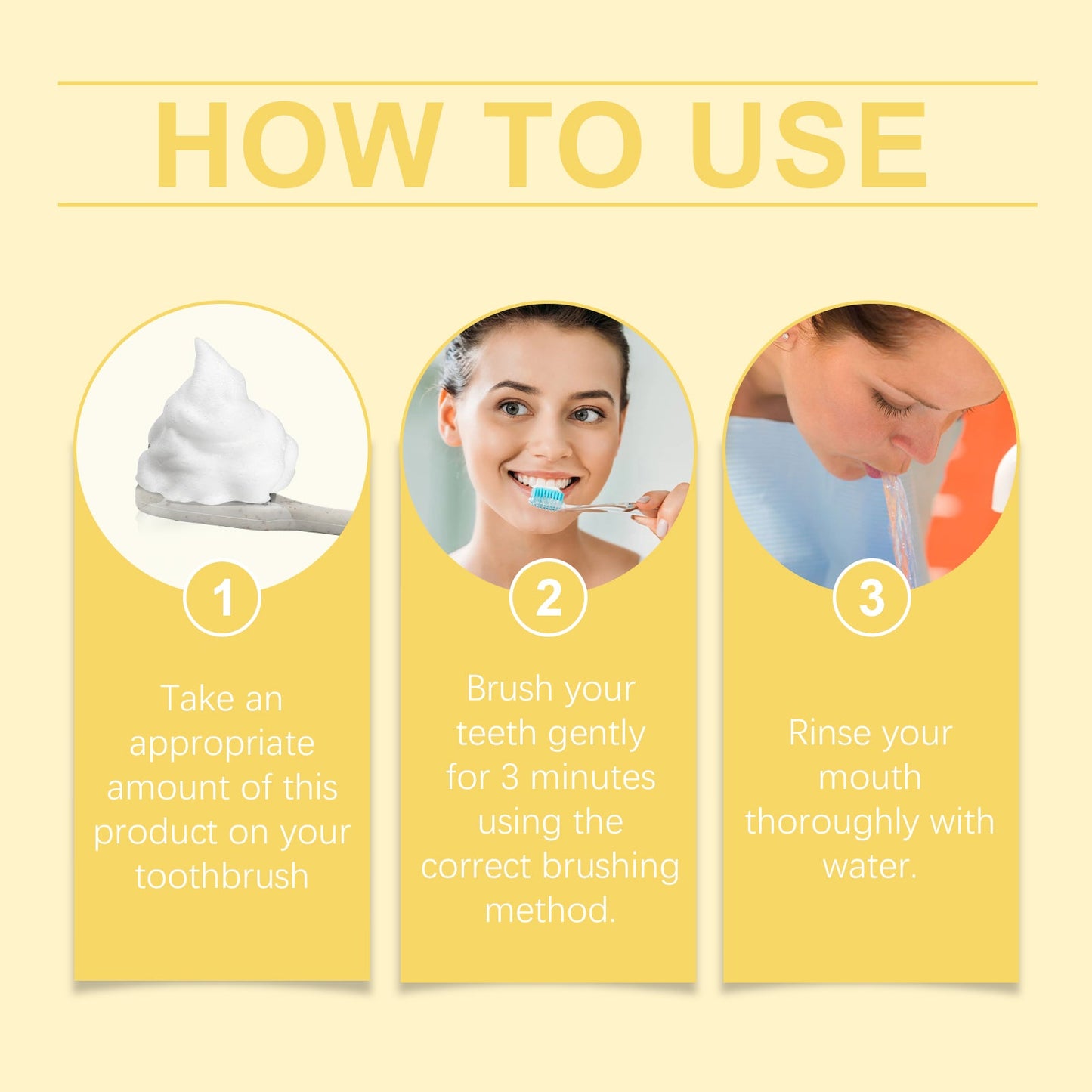 Premium Teeth Cleaning Mousse for Daily Oral Care