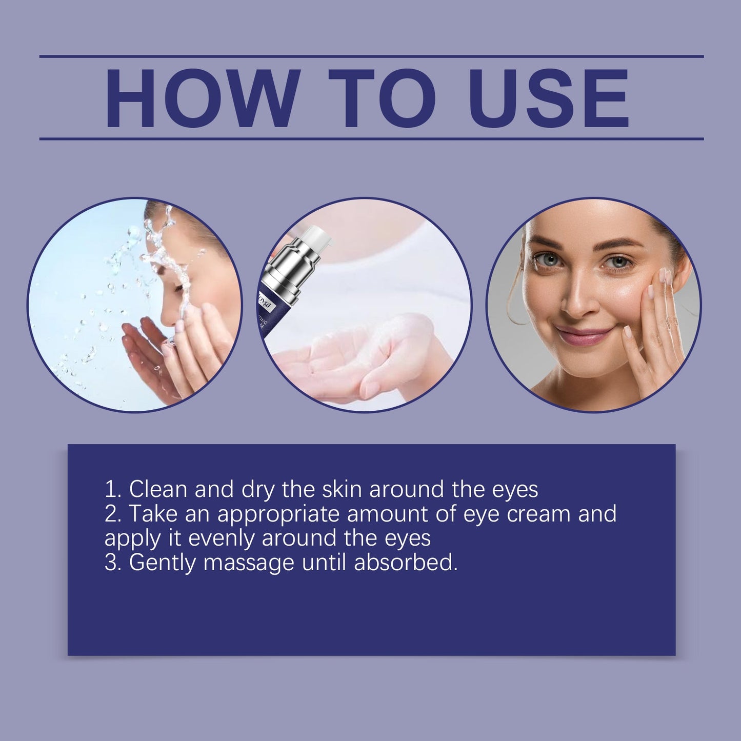 Nourishing Eye Essence, Firming, Moisturizing, Moisturizing And Smoothing Eye Lines - Korvel