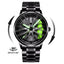 Luxury Men's Stainless Steel Quartz Watch with Unique Design