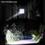 COB LED Flashlight Super Bright Waterproof Handheld Flashlights Torch Pocket Work Light for Emergency Lighting - Korvel