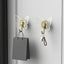 Three-Dimensional Butterfly Hook for Foyer and Keys