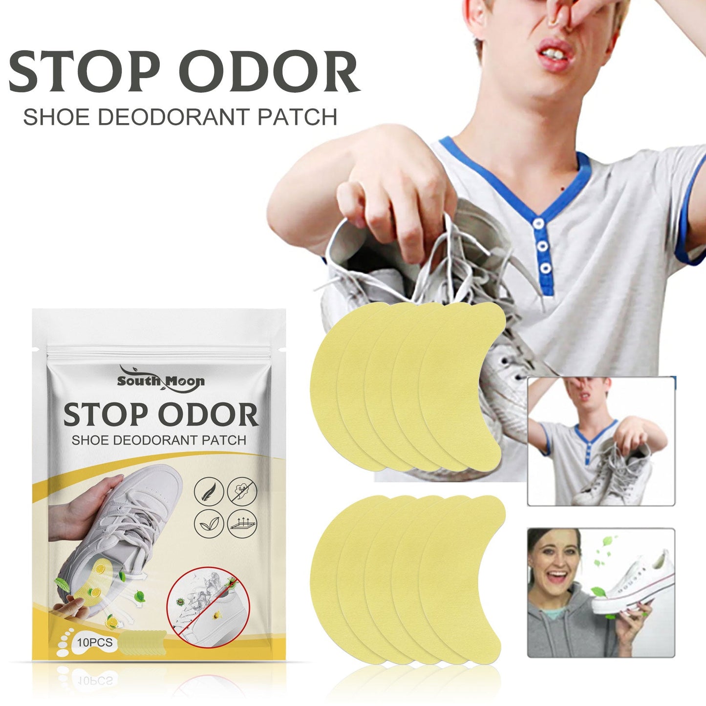 Premium Shoe Deodorant Patch for Fresh Footwear