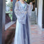 European and American Halloween Printed Dress with Long Sleeves