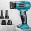 Mini Brushless High-Power Lithium Electric Blower Fan Wireless Dust Blowing Gun Compatible with Makita Dewalt Etc. - Korvel