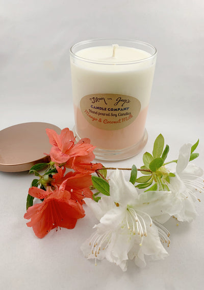 Mango and Coconut Soy Candle – Tropical & Sweet Scent | Mam Jam’s - Korvel
