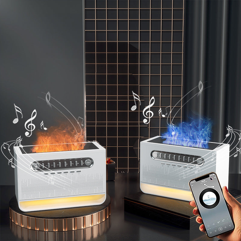 Haut-parleur Bluetooth Portable à bruit blanc, aide au sommeil, veilleuse, humidificateur, Machine tout-en-un, 8 Goup, son natur - Korvel