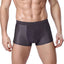 Modal Solid Ice Silk Antibacterial Underwear for Men's Mid Waist Breathable Four Square Corner Underwear - Korvel