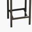 Modern Design Kitchen Dining Table Pub Table Long Dining Table Set with 3 Stools Easy Assembly Gray - Korvel