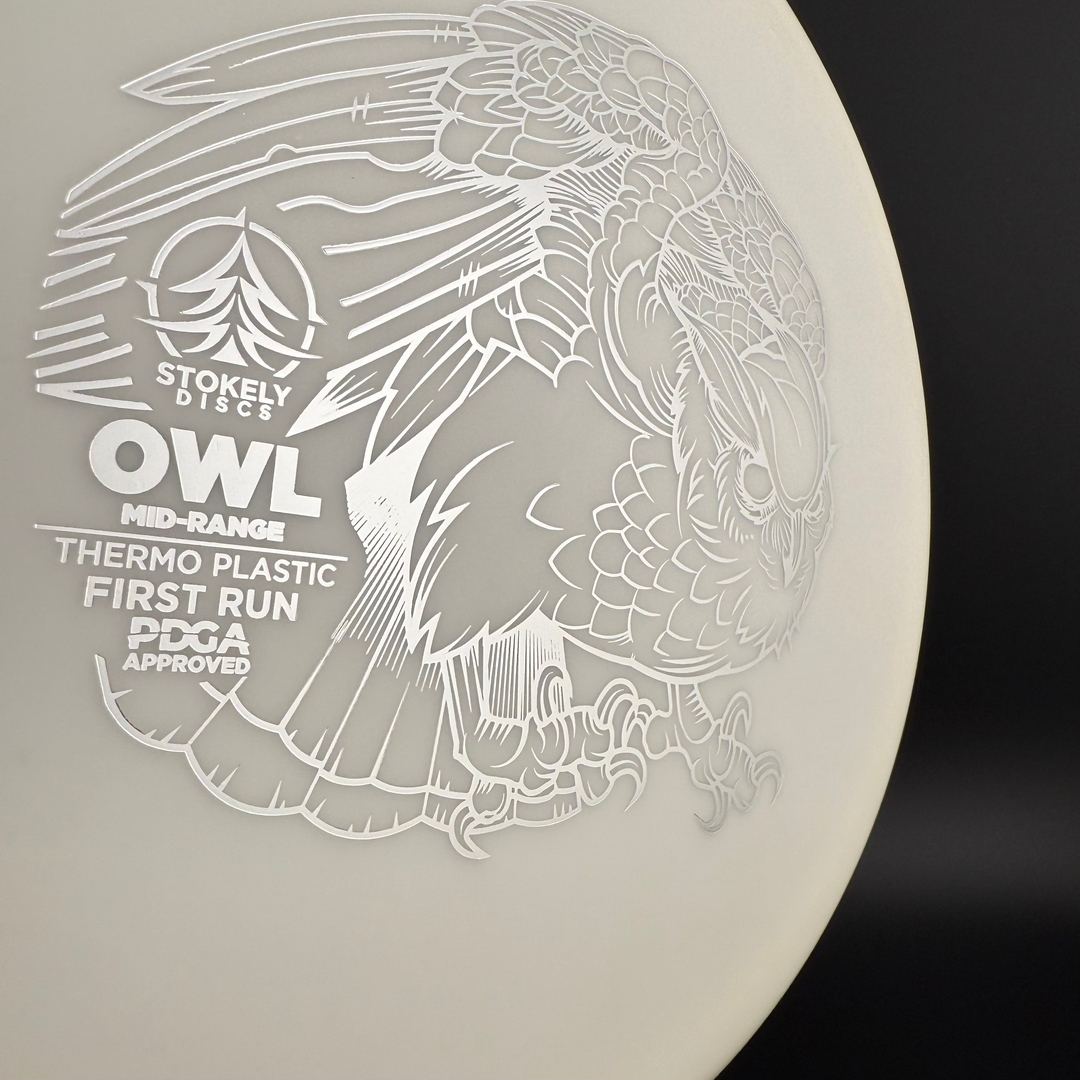 Thermo Owl - First Run Disc Golf Disc