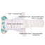 Happy Flute 1 pcs heavy wetter night AIO AI2 baby cloth diaper nappy one size fit all - Korvel