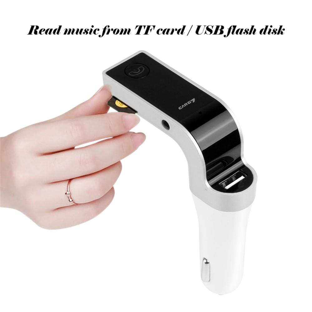 ANLUD Multifunction 4-in-1 Bluetooth FM Transmitter Car Kit