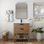 30 Inch Bathroom Vanity Plywood With 2 Drawers-BVB01030IMO-BL9075B - Korvel