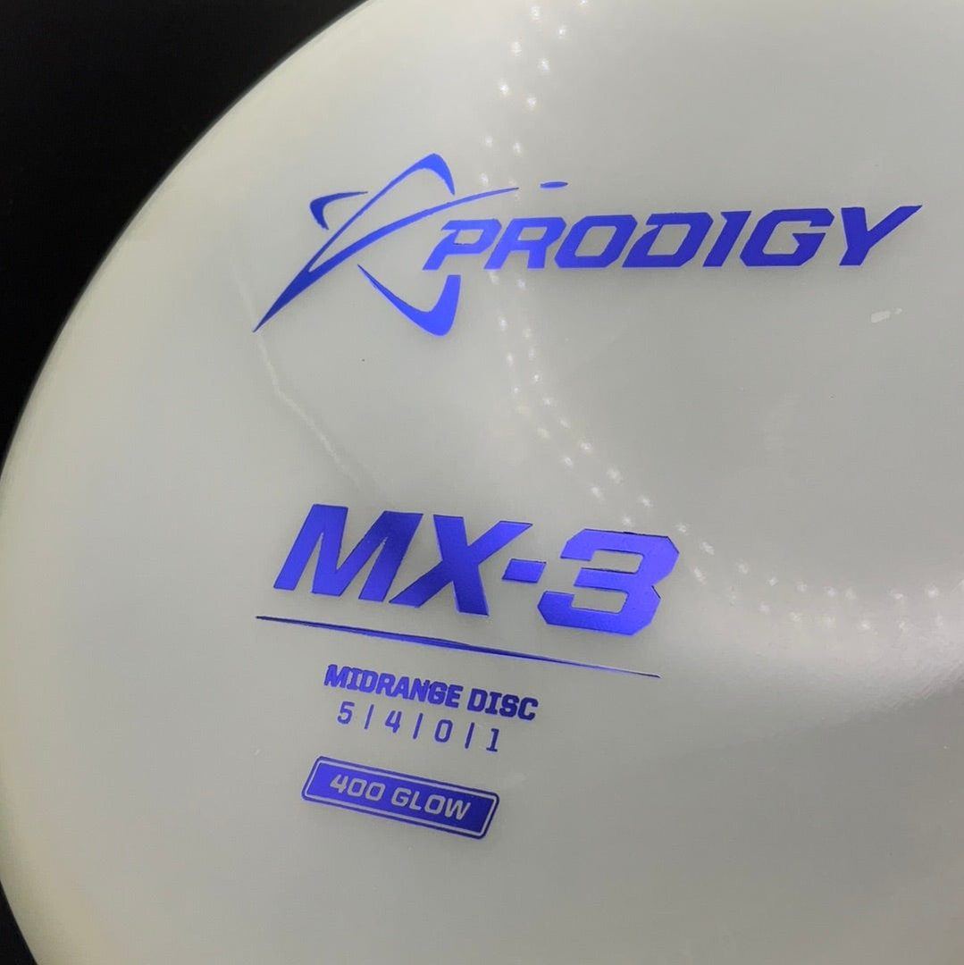 MX-3 (400 Glow) - First Run Disc Golf Midrange