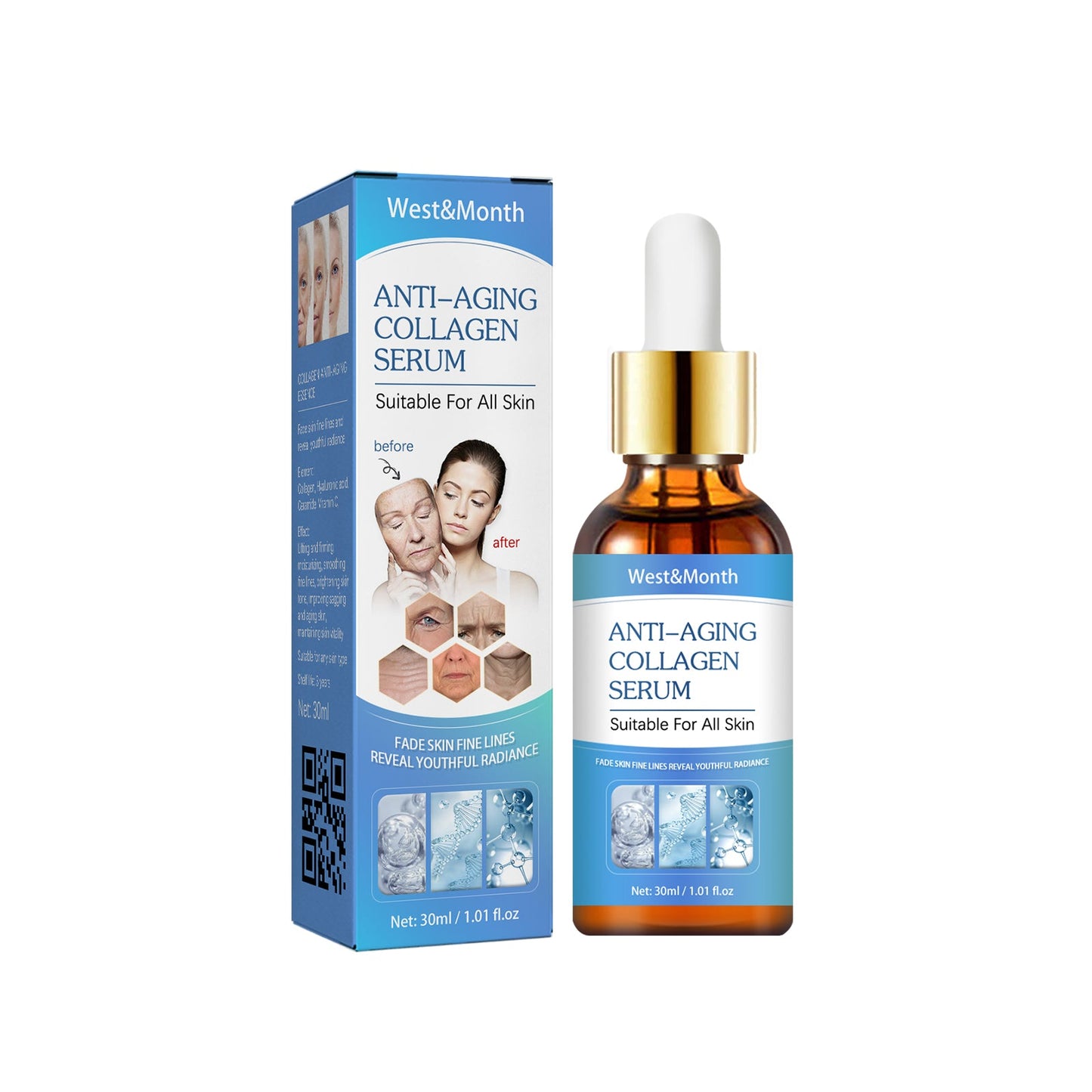 Collagen Facial Essence Reduces Fine Lines, Tightens Skin And Improves Dull Skin - Korvel