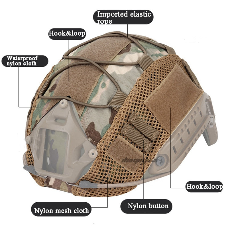 Funda Táctica para Casco Fast MH PJ BJ
