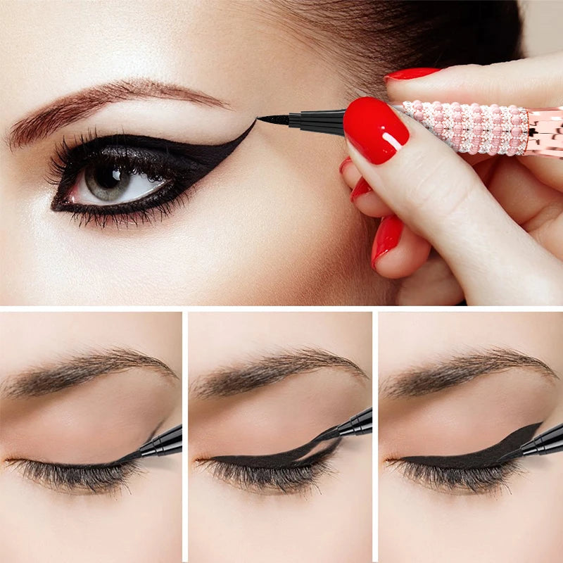 Luxury Quick Dry Waterproof Eyeliner Pen - Black