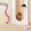 USB Rechargeable Interactive Cat Toy with Smart Sensing, an Automatic Electronic Snake for Kittens' Indoor Play. - Korvel