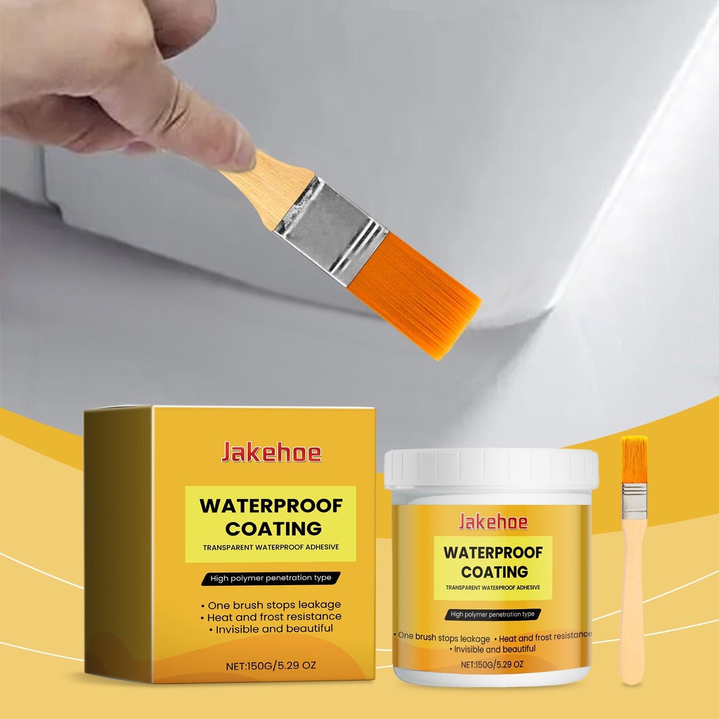 Transparent Waterproof Glue for Tile and Wall Repairs