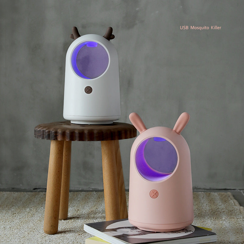 Lampe Adorable Anti-Moustiques - Designs de Lapin et de Cerf
