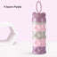 Boîte de rangement portable pour aliments pour bébés Bear Style - 3/4 couches