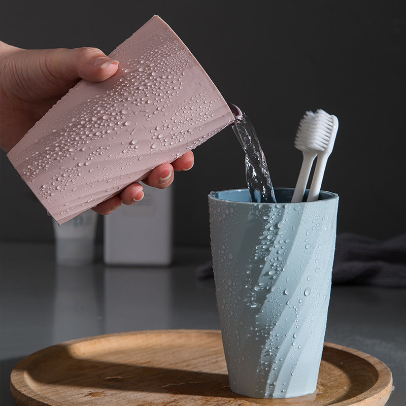 Elegant Portable Wash Cup Set for Couples