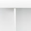 Elegant 10-Shelf Bookcase in White