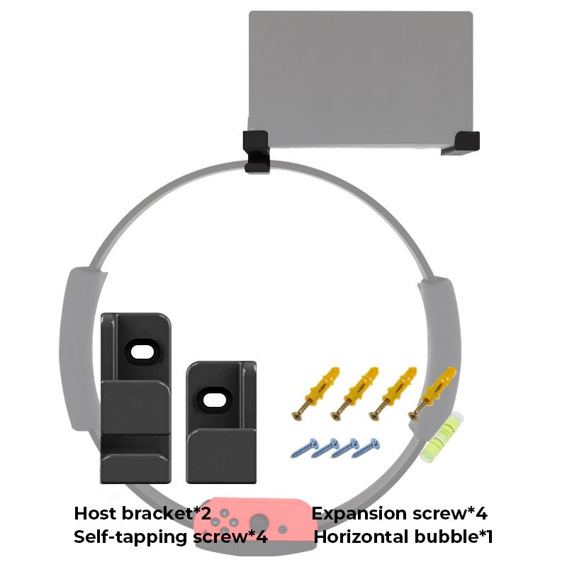 Suitable for Nintendo Switch console fitness ring wall bracket switch OLED wall bracket hook - Korvel