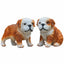 Bulldog ornament puppy resin - Korvel