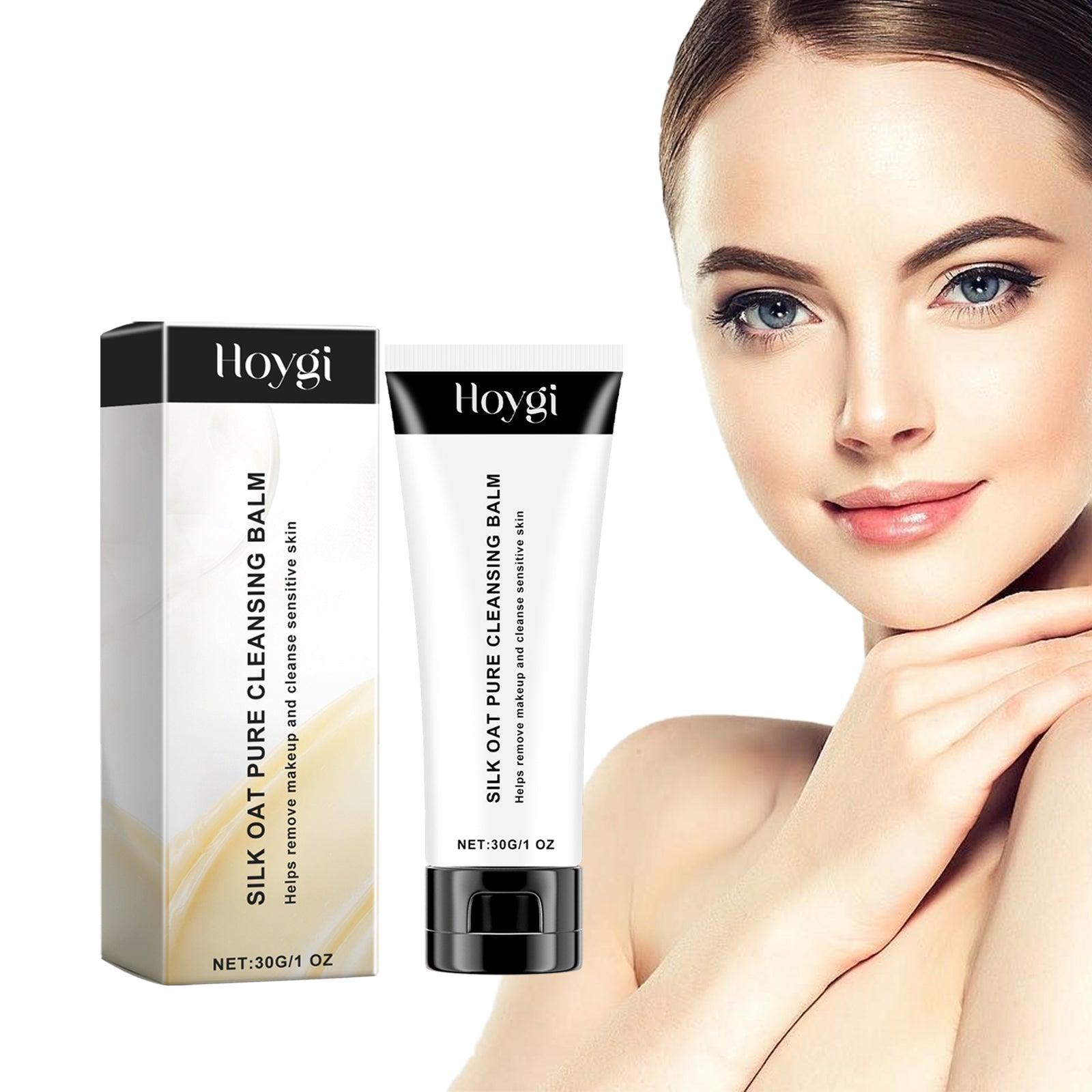 Oatmeal Cleanser, Gently Cleans Pores And Moisturizes Facial Skin With A Moisturizing And Refreshing Oil Control Cleanser - Korvel