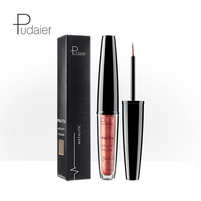 Collection d'eyeliner liquide perlé Pudaier Heavy Metal
