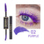 Fit Colors Double-Head Color Mascara Thick Curling Waterproof Not Smudged Multi-White Eyebrow Mascara - Korvel
