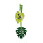 Premium Green Leaf Slotted Spoon - High Temperature Resistant