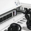 16 Bay Locking Charging Cabinet for Laptops and Chromebooks - White