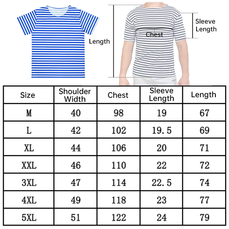 Russian Paratrooper Short-Sleeved Breton Shirt (Unisex) – Quick-Dry, Breathable, Sweat-Wicking - Korvel