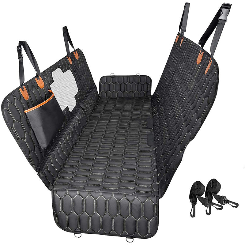 Four in one detachable pet car cushion waterproof dirt proof and scratch resistant rear trunk seat cushion for passenger seat - Korvel