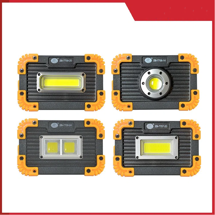 Mini COB Camping Light - Recargable por USB y Portátil