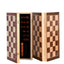 Wooden magnetic chess international checker solid wood chess pieces send the original queen two-in-one combination - Korvel