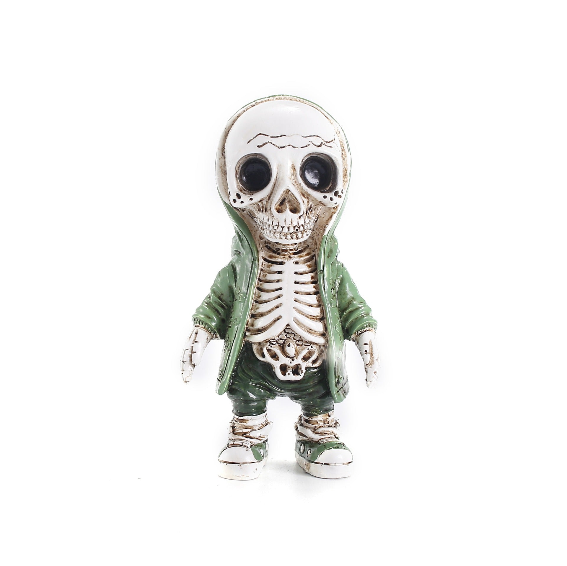 Halloween Decoration Skeleton Doll Resin Craft Decoration Home Bookshelf Art Creative Decoration - Korvel